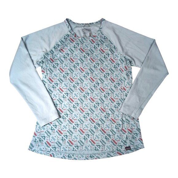 Patagonia Capilene Shirt Midweight Base Layer Womens XL Southwest Pattern - Picture 1 of 10